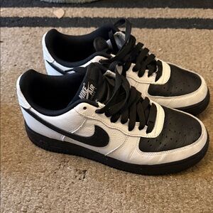 Nike Air Black and White Sneakers